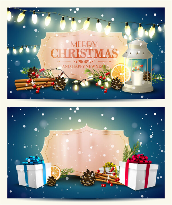 圣诞节促销海报背景图片1