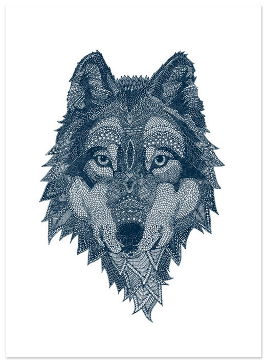 位图动物狼色彩灰色免费素材