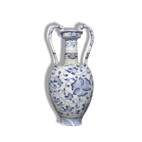 古董花瓶青花瓷器