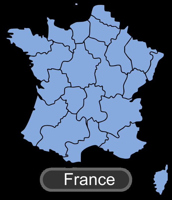 法国地图1