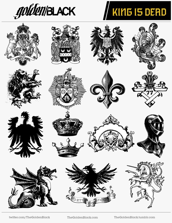 中世纪欧洲贵族家徽