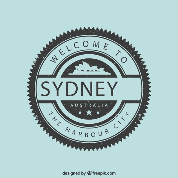 悉尼旅行标签图片
