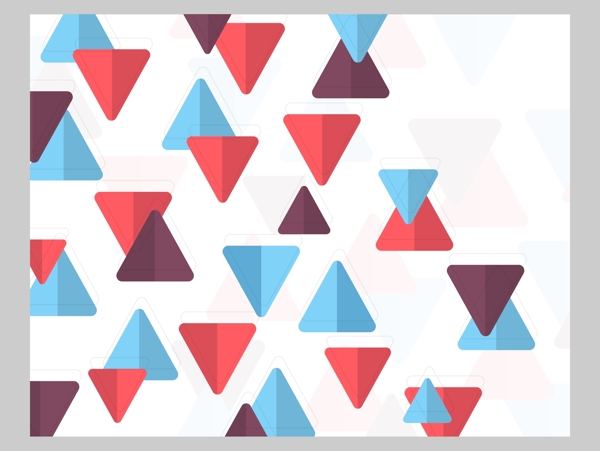 2017创意三角形分布底纹元素H5背景