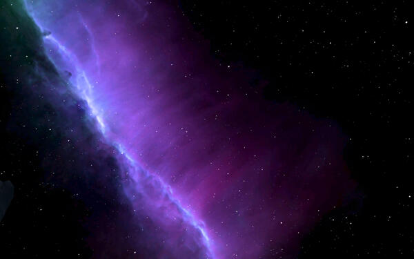 唯美紫色星空背景