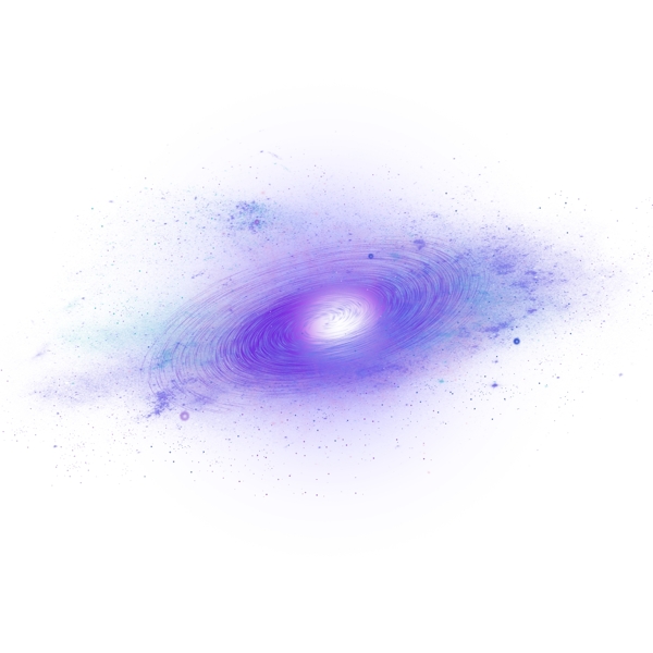 宇宙大气紫色星云元素
