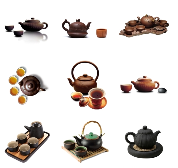 茶壶茶具茶馆素材图片