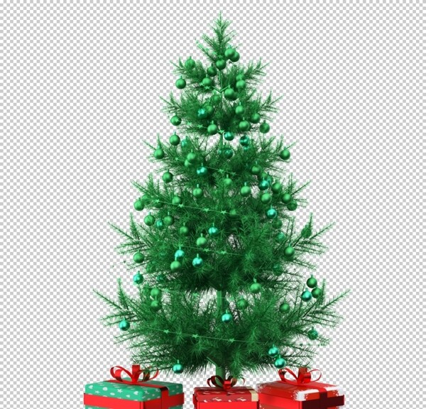 圣诞树素材图片