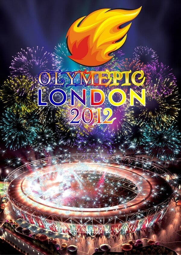 2012年伦敦奥运会开幕式海报图片