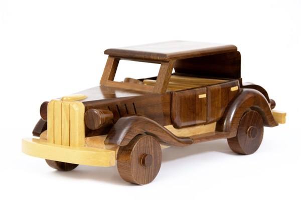 木质复古汽车图片