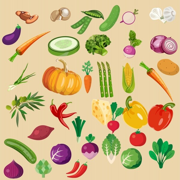 各种蔬菜图片素材