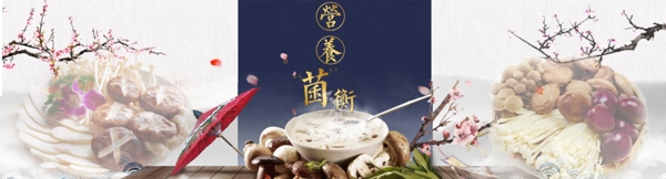 营养香菇banner