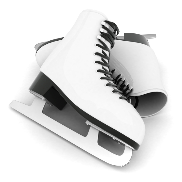 圣诞节矢量溜冰鞋图片