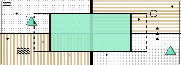 简约几何线条背景模板