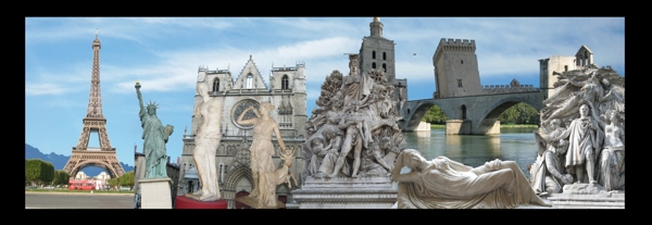 法国建筑雕塑图片