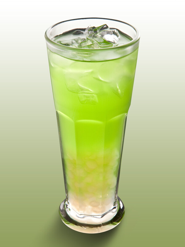 绿色饮料图片