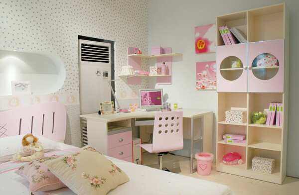 粉色可爱房间