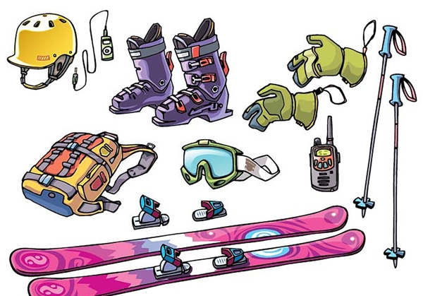 滑雪板图片