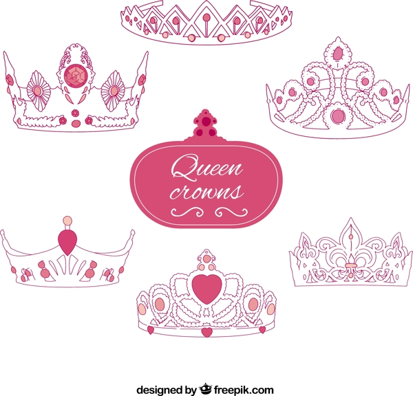 粉红女王皇冠