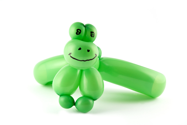 绿色气球青蛙