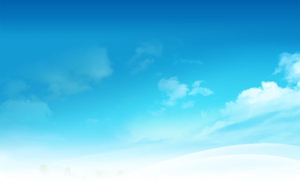 蓝色天空背景图