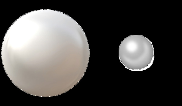 天然珍珠免抠png透明图层素材