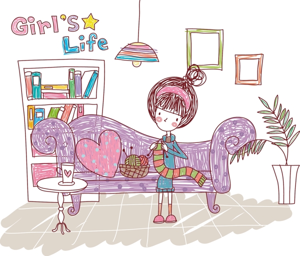 女孩的生命载体life7EPS的女孩