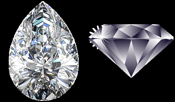 透亮的钻石免抠png透明图层素材