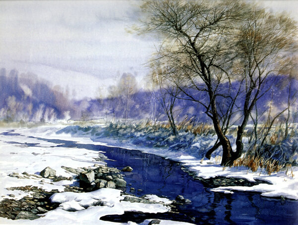 冬河图片