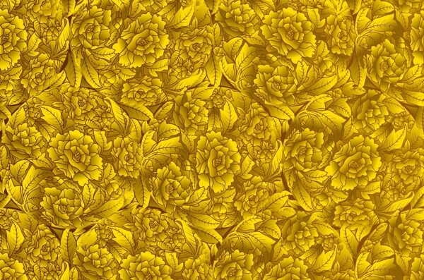 金色花朵壁纸
