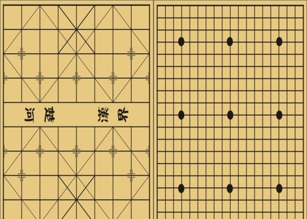 象棋围棋盘