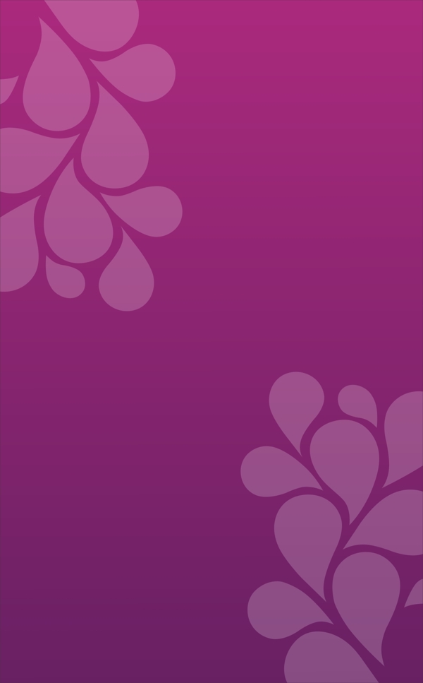 紫色简单时尚花边