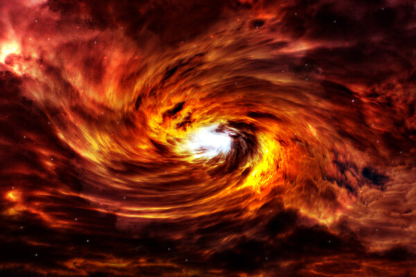 宇宙黑洞图片