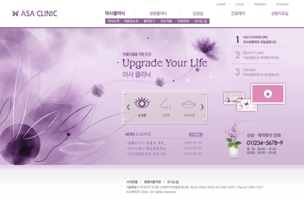 韩国紫色网站图片
