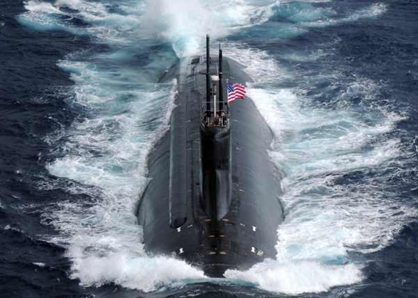 海狼级核动力攻击型潜艇图片