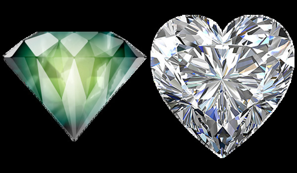 漂亮的钻石免抠png透明图层素材