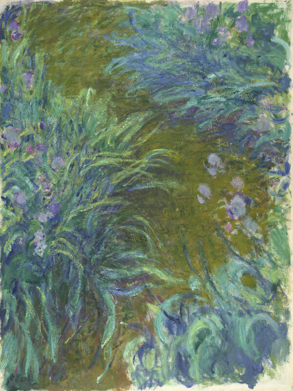 Irises191417法国画家克劳德.莫奈oscarclaudeMonet风景油画装饰画