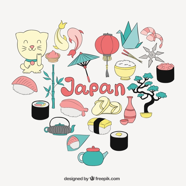 日本元素插画