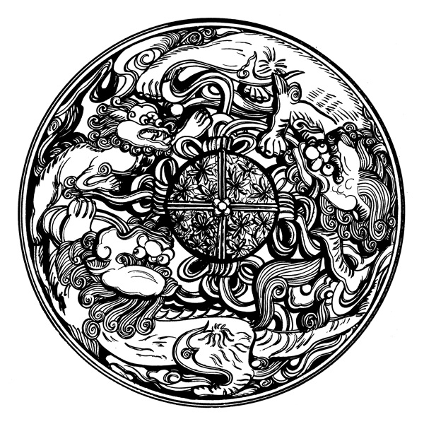 装饰图案元明时代图案中国传统图案408