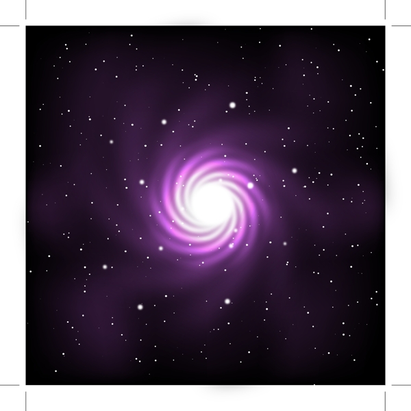 摘要紫色的宇宙背景矢量