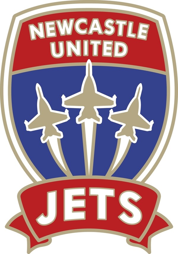 纽卡斯尔喷气机足球俱乐部徽标图片