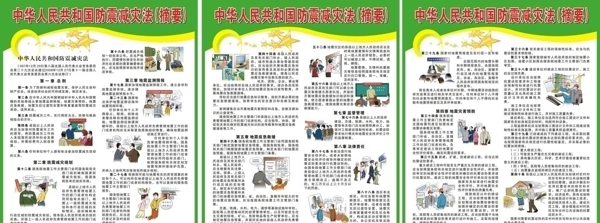 中华人民共和国防震减灾法图片