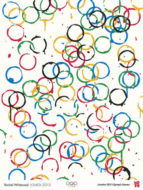 位图主题2012伦敦奥运会海报圆圈免费素材