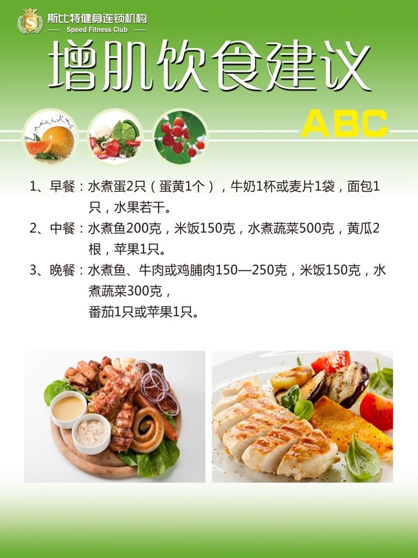 健康营养饮食海报图片