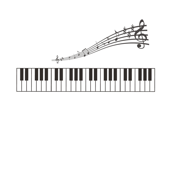 钢琴键钢琴键盘图片
