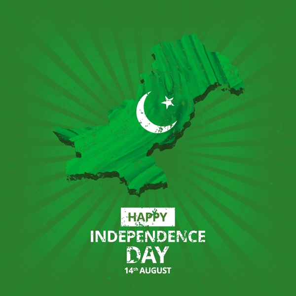 巴基斯坦独立日地图