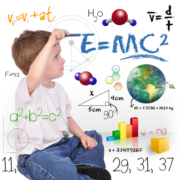 化学教育与男孩图片