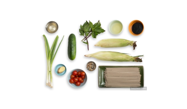 蔬菜荞麦水果酱料厨房餐饮