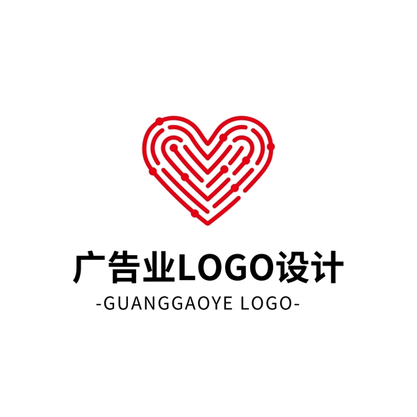 简约大气创意广告业logo标志设计