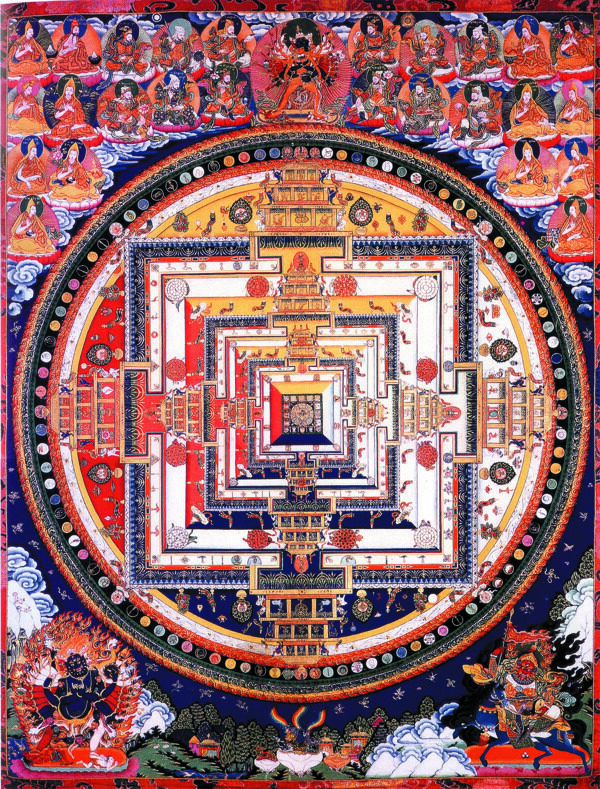 日喀则唐卡佛教佛法佛经佛龛唐卡全大藏族文化15图片