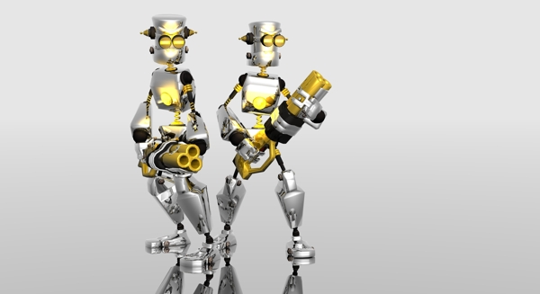 两个机器人